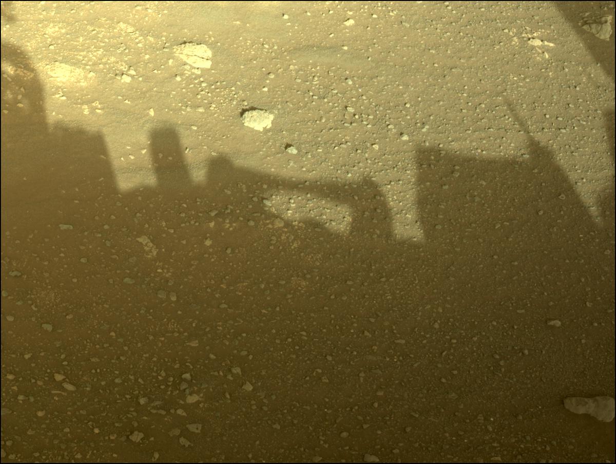 This image was taken by NAVCAM_LEFT onboard NASA's Mars rover Perseverance on Sol 351