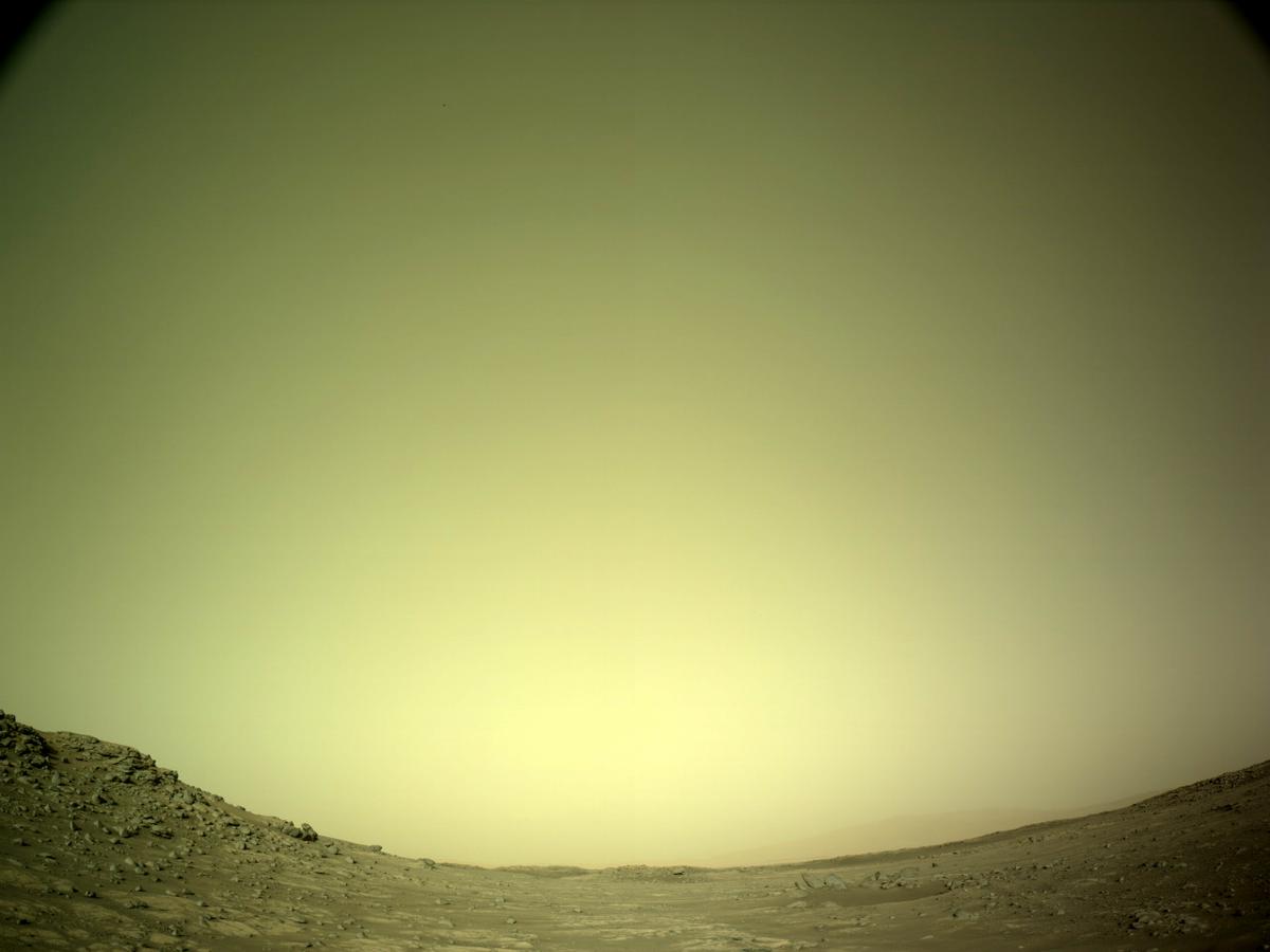 This image was taken by NAVCAM_LEFT onboard NASA's Mars rover Perseverance on Sol 351