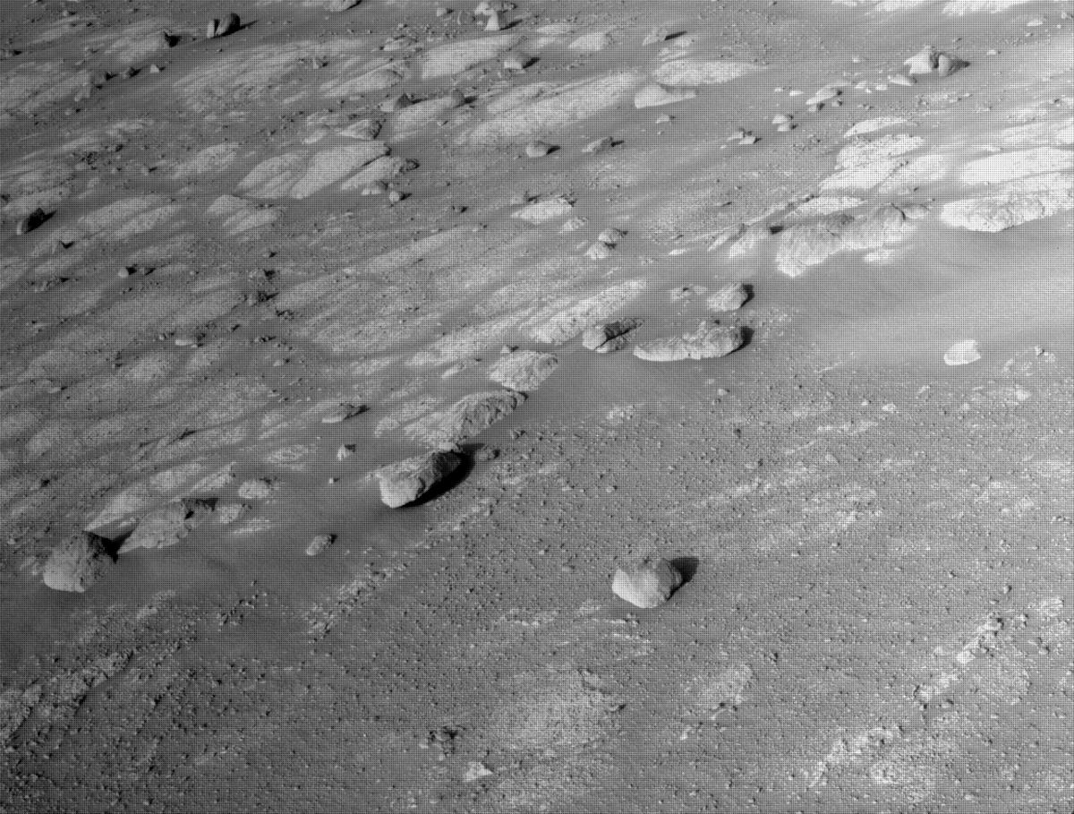 This image was taken by NAVCAM_RIGHT onboard NASA's Mars rover Perseverance on Sol 351