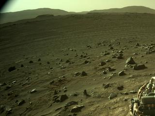 View image taken on Mars, Mars Perseverance Sol 352: Left Navigation Camera (Navcam)