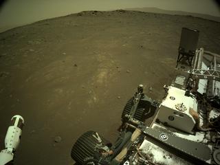 View image taken on Mars, Mars Perseverance Sol 352: Right Navigation Camera (Navcam)