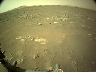 View image taken on Mars, Mars Perseverance Sol 355: Left Navigation Camera (Navcam)
