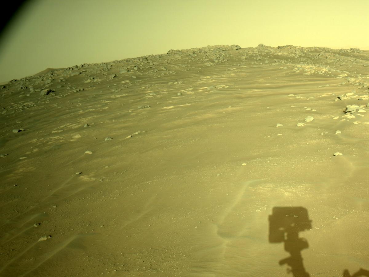 This image was taken by NAVCAM_LEFT onboard NASA's Mars rover Perseverance on Sol 355