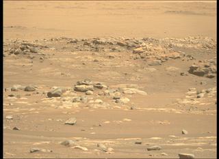 View image taken on Mars, Mars Perseverance Sol 355: Left Mastcam-Z Camera