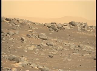 View image taken on Mars, Mars Perseverance Sol 357: Left Mastcam-Z Camera