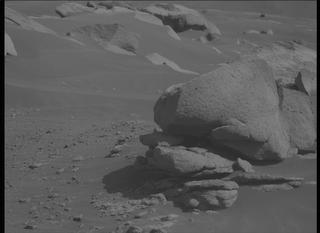 View image taken on Mars, Mars Perseverance Sol 357: Left Mastcam-Z Camera