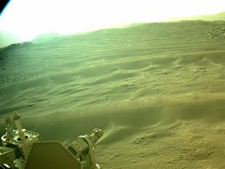 View image taken on Mars, Mars Perseverance Sol 358: Left Navigation Camera (Navcam)