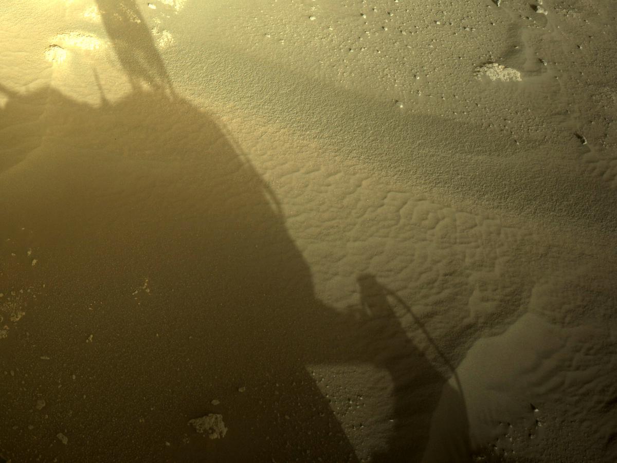 This image was taken by NAVCAM_RIGHT onboard NASA's Mars rover Perseverance on Sol 358