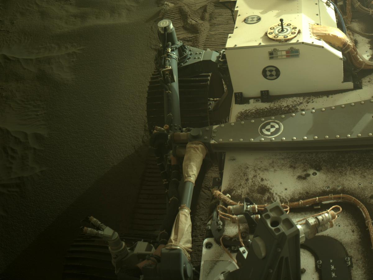 This image was taken by NAVCAM_RIGHT onboard NASA's Mars rover Perseverance on Sol 358