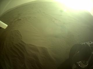 View image taken on Mars, Mars Perseverance Sol 358: Rear Right Hazard Avoidance Camera (Hazcam)