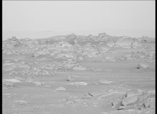 View image taken on Mars, Mars Perseverance Sol 360: Left Mastcam-Z Camera