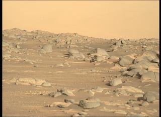 View image taken on Mars, Mars Perseverance Sol 360: Left Mastcam-Z Camera