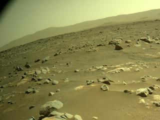 View image taken on Mars, Mars Perseverance Sol 361: Left Navigation Camera (Navcam)