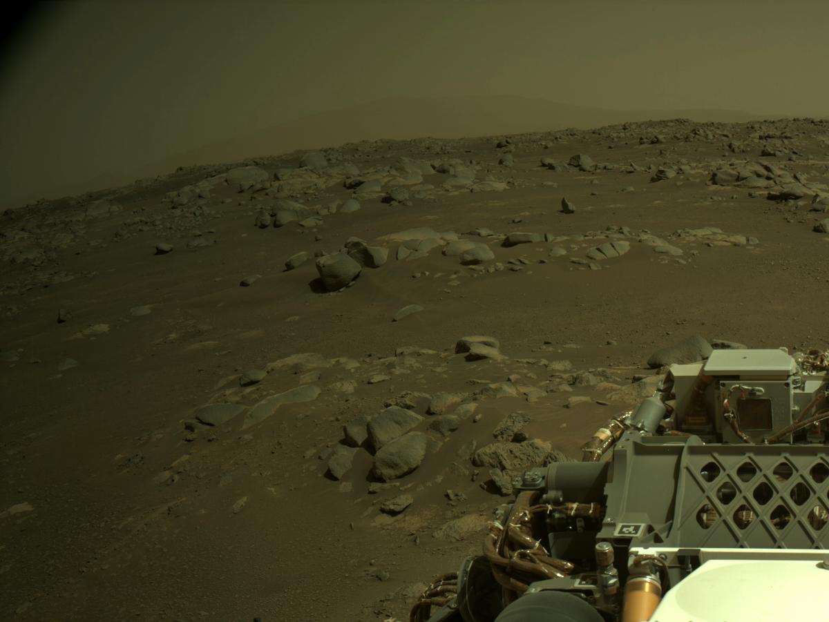 This image was taken by NAVCAM_RIGHT onboard NASA's Mars rover Perseverance on Sol 361