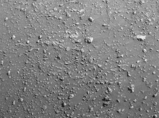 View image taken on Mars, Mars Perseverance Sol 362: Front Left Hazard Avoidance Camera (Hazcam)