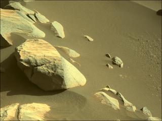 View image taken on Mars, Mars Perseverance Sol 362: Left Navigation Camera (Navcam)