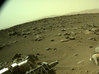 View image taken on Mars, Mars Perseverance Sol 363: Left Navigation Camera (Navcam)