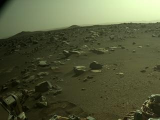 View image taken on Mars, Mars Perseverance Sol 363: Right Navigation Camera (Navcam)