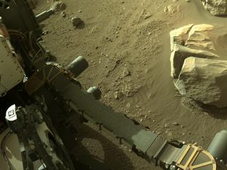 View image taken on Mars, Mars Perseverance Sol 363: Right Navigation Camera (Navcam)
