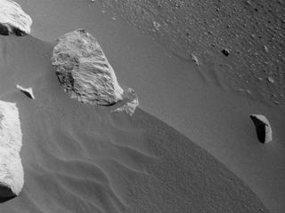 View image taken on Mars, Mars Perseverance Sol 367: Right Navigation Camera (Navcam)
