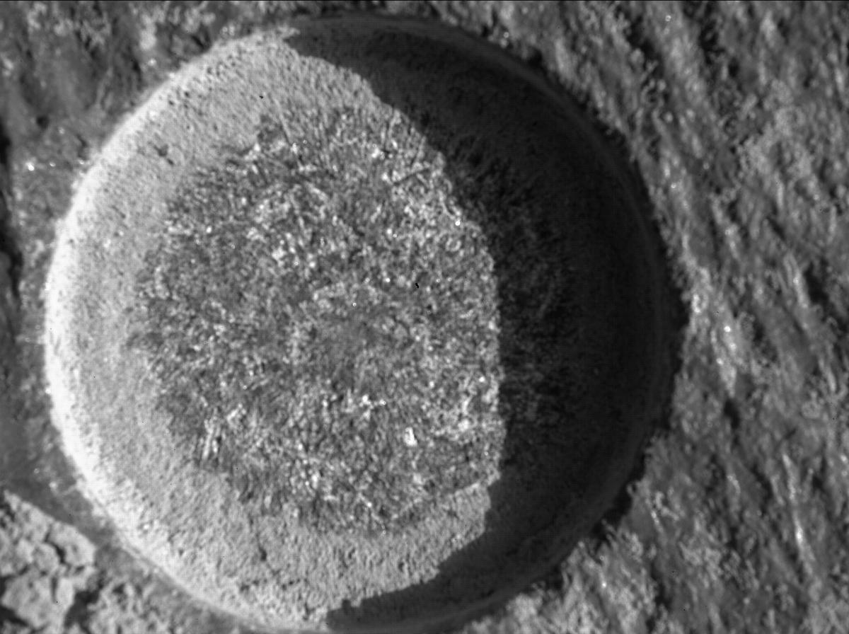 This image was taken by SHERLOC_WATSON onboard NASA's Mars rover Perseverance on Sol 367