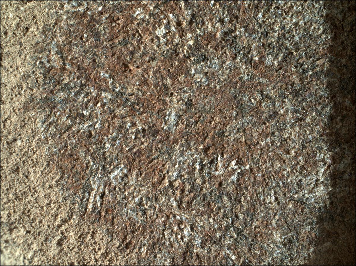 This image was taken by SHERLOC_WATSON onboard NASA's Mars rover Perseverance on Sol 370