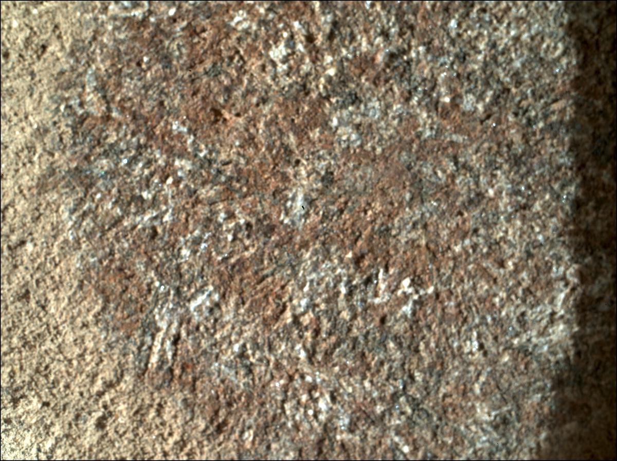 This image was taken by SHERLOC_WATSON onboard NASA's Mars rover Perseverance on Sol 370