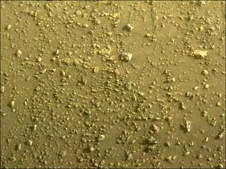 View image taken on Mars, Mars Perseverance Sol 371: Front Left Hazard Avoidance Camera (Hazcam)