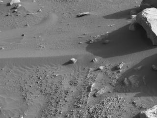 View image taken on Mars, Mars Perseverance Sol 371: Left Navigation Camera (Navcam)