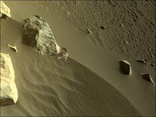 View image taken on Mars, Mars Perseverance Sol 371: Left Navigation Camera (Navcam)