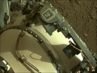 View image taken on Mars, Mars Perseverance Sol 371: Left Navigation Camera (Navcam)