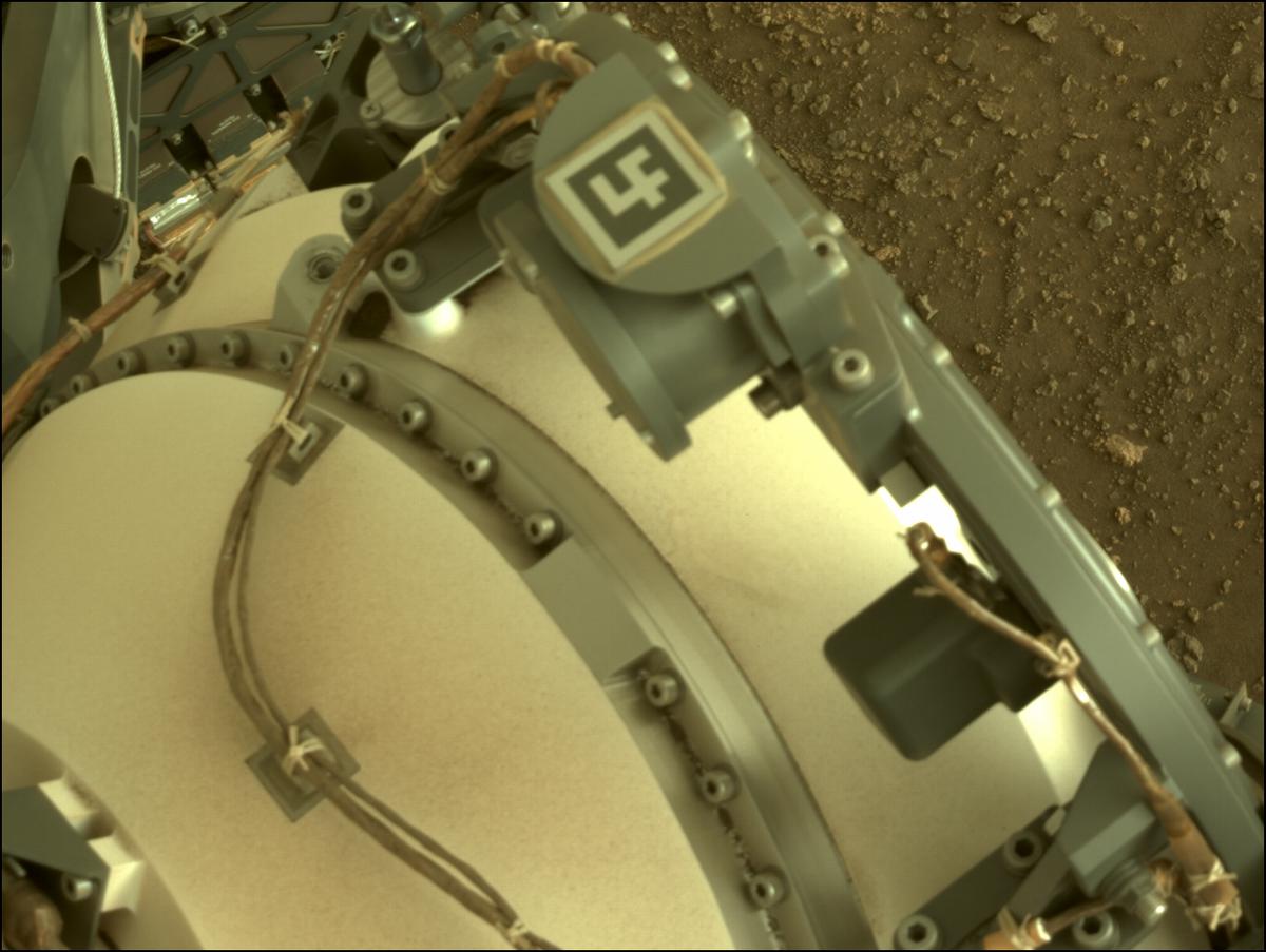 This image was taken by NAVCAM_LEFT onboard NASA's Mars rover Perseverance on Sol 373