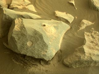 View image taken on Mars, Mars Perseverance Sol 373: Left Navigation Camera (Navcam)