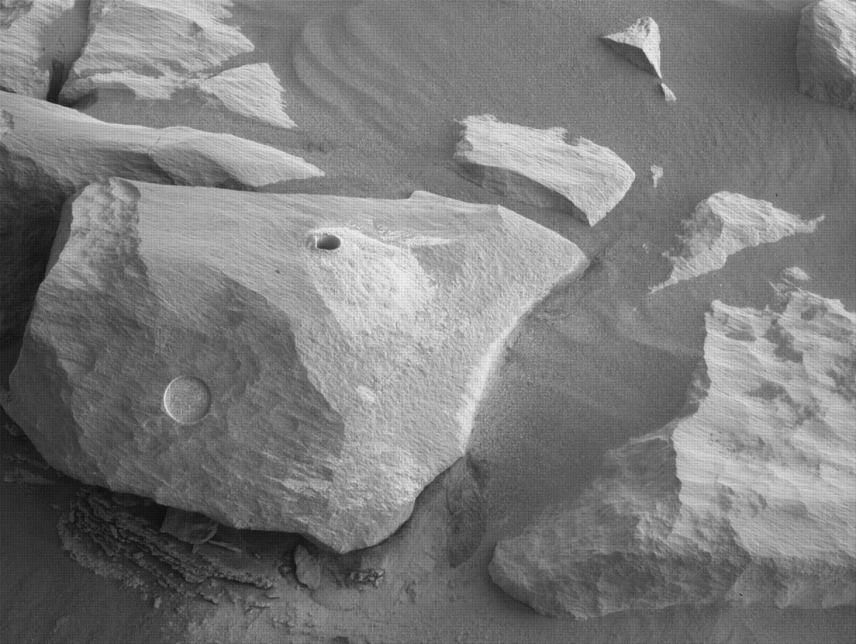 This image was taken by NAVCAM_RIGHT onboard NASA's Mars rover Perseverance on Sol 373