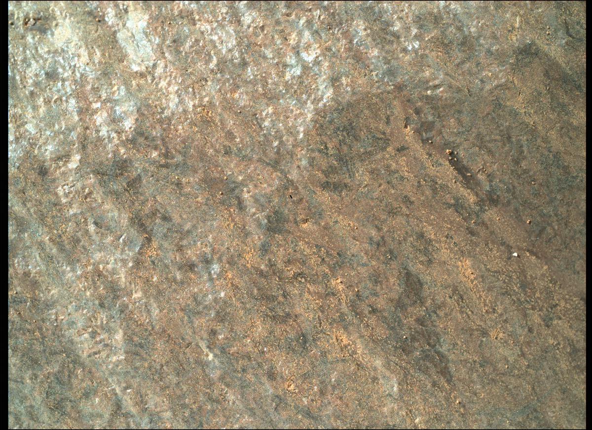 This image was taken by SHERLOC_WATSON onboard NASA's Mars rover Perseverance on Sol 373