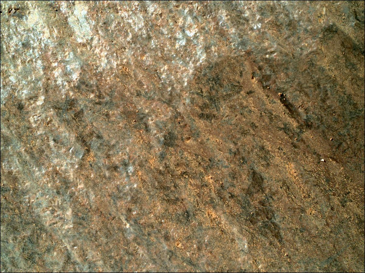 This image was taken by SHERLOC_WATSON onboard NASA's Mars rover Perseverance on Sol 373