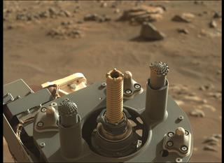 View image taken on Mars, Mars Perseverance Sol 377: Left Mastcam-Z Camera