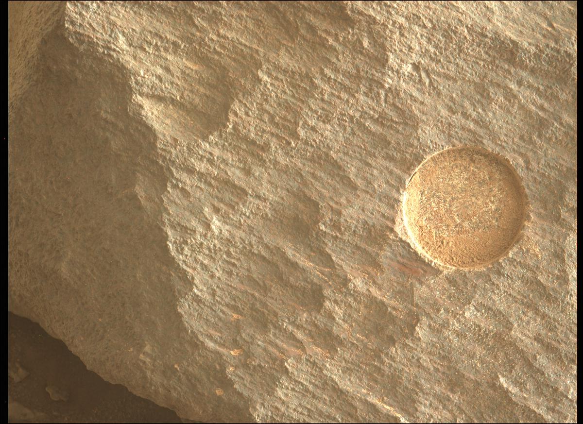 This image was taken by MCZ_LEFT onboard NASA's Mars rover Perseverance on Sol 378