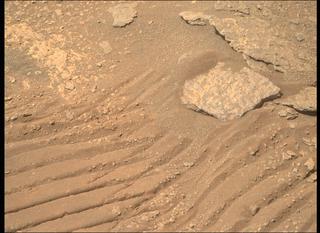 View image taken on Mars, Mars Perseverance Sol 378: Right Mastcam-Z Camera