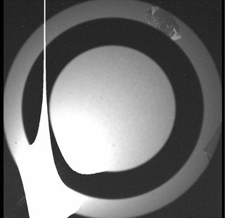 View image taken on Mars, Mars Perseverance Sol 379: SkyCam Camera 