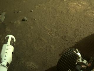 View image taken on Mars, Mars Perseverance Sol 379: Right Navigation Camera (Navcam)