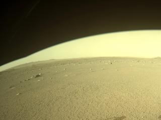 View image taken on Mars, Mars Perseverance Sol 380: Front Right Hazard Avoidance Camera (Hazcam)