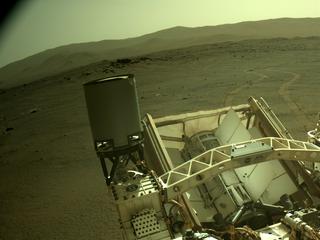 View image taken on Mars, Mars Perseverance Sol 381: Left Navigation Camera (Navcam)