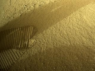 View image taken on Mars, Mars Perseverance Sol 382: Front Right Hazard Avoidance Camera (Hazcam)