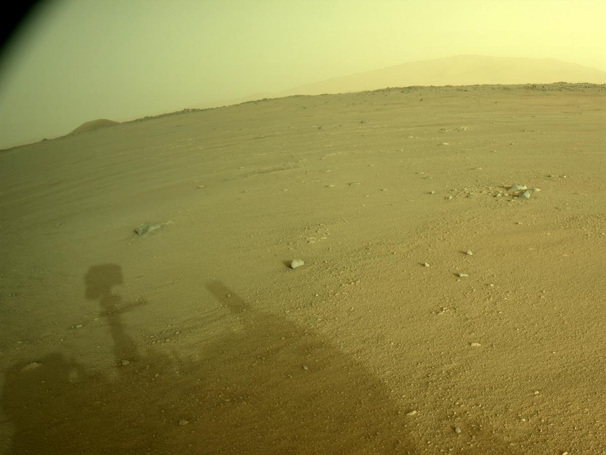 This image was taken by NAVCAM_LEFT onboard NASA's Mars rover Perseverance on Sol 382
