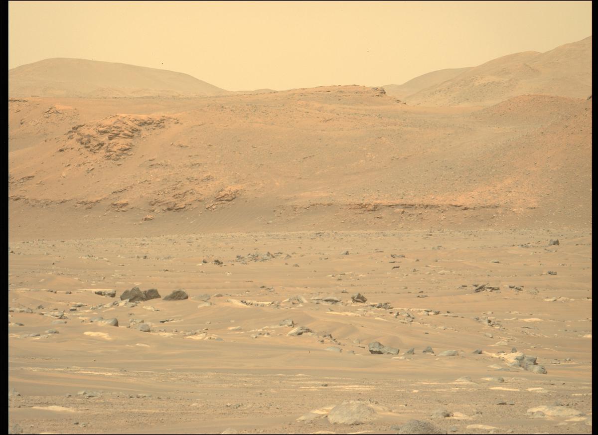 This image was taken by MCZ_LEFT onboard NASA's Mars rover Perseverance on Sol 382