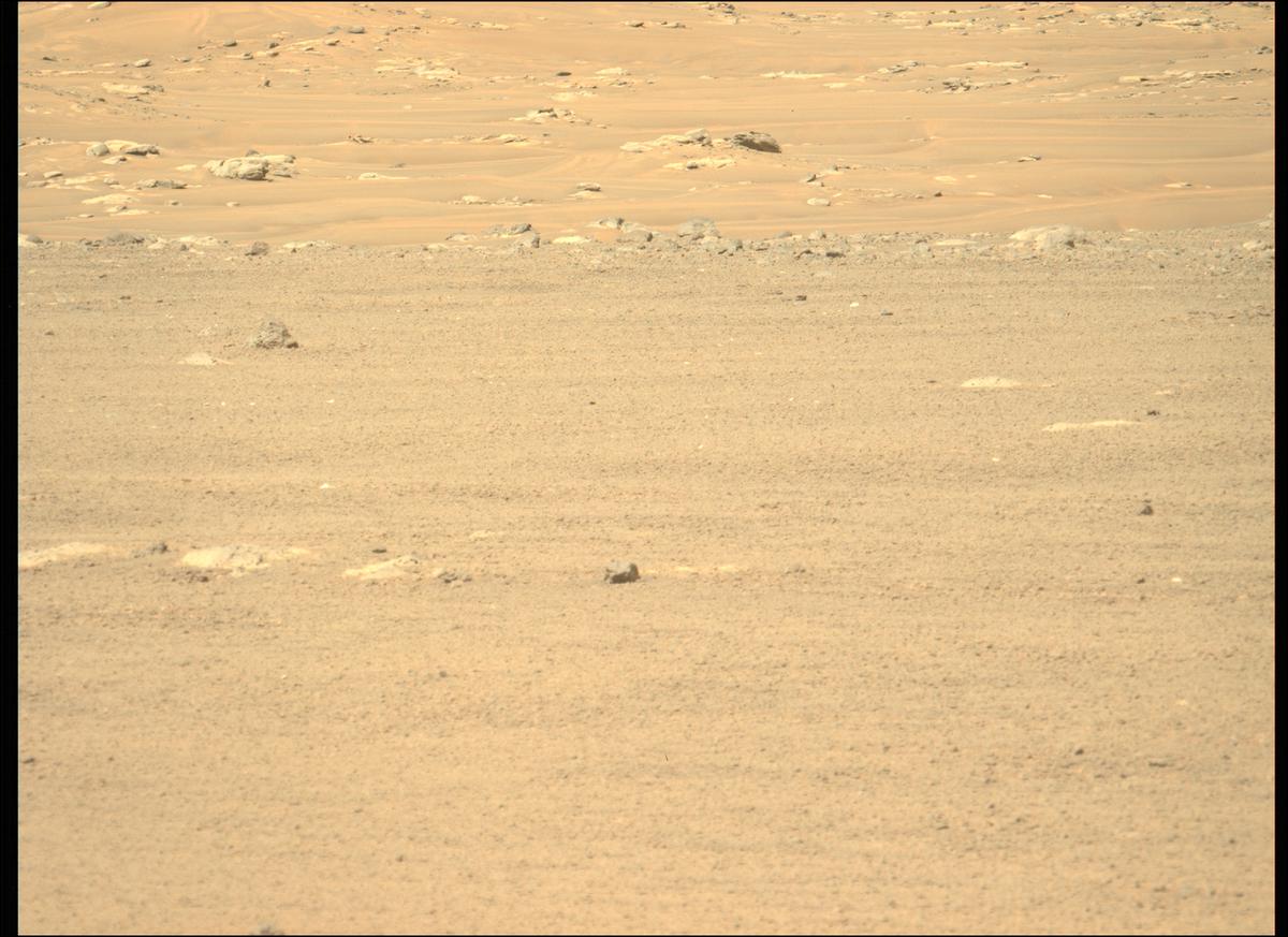 This image was taken by MCZ_LEFT onboard NASA's Mars rover Perseverance on Sol 383
