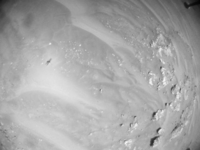 This image was taken by HELI_NAV onboard NASA's Mars rover Perseverance on Sol 384