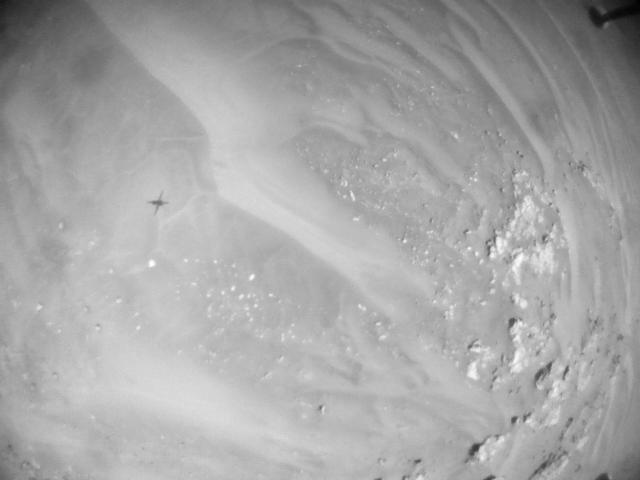 This image was taken by HELI_NAV onboard NASA's Mars rover Perseverance on Sol 384