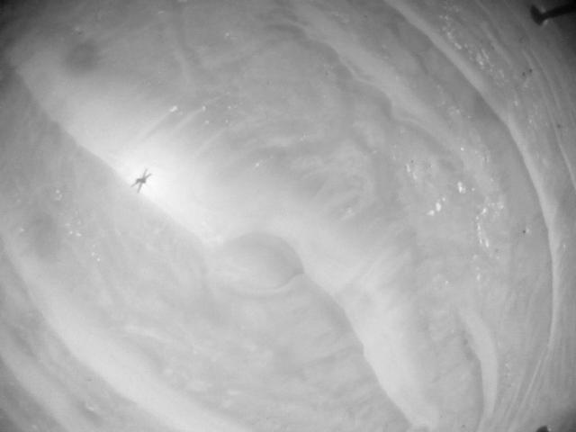 This image was taken by HELI_NAV onboard NASA's Mars rover Perseverance on Sol 384